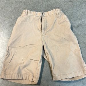 Boys wonder nation khaki shorts size 16 husky